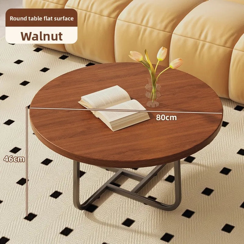 Multi-functional Coffee table Japanese creative annual ring small coffee table small apartment sofa side balcony tea table Oasis Select PM-AI-80-46
