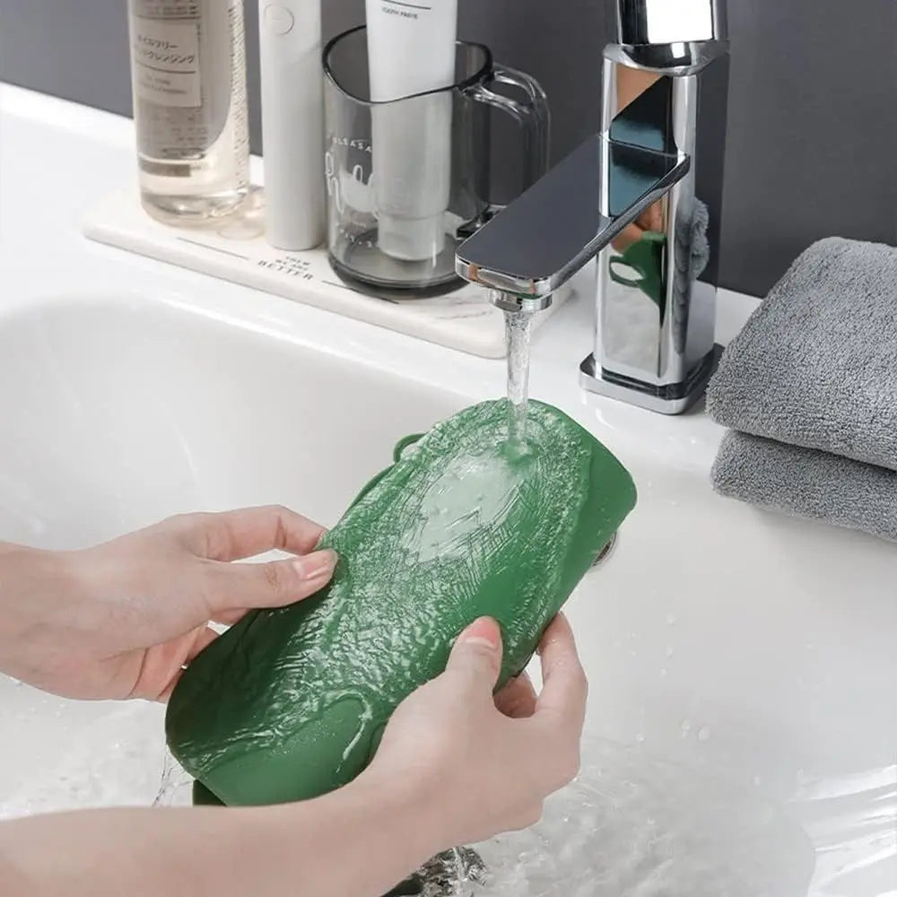 Silicone Hair Catcher Shower Drain Covers Square Shape Easy to Clean Square Bathtub Hair Stopper Washable Soft Oasis Select