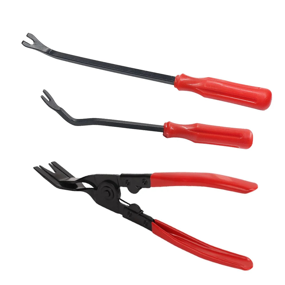 4-Piece Car Panel Removal Tool Kit – Trim, Dash & Door Pry Auto Trim Removal Kit Oasis Select orange