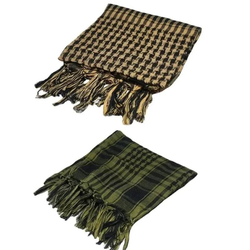 Keffiyeh Tactical Desert Scarf Wrap Shemagh Head Neck Arab Scarf Keffiyeh Scarf Wrap for Men And Women Oasis Select