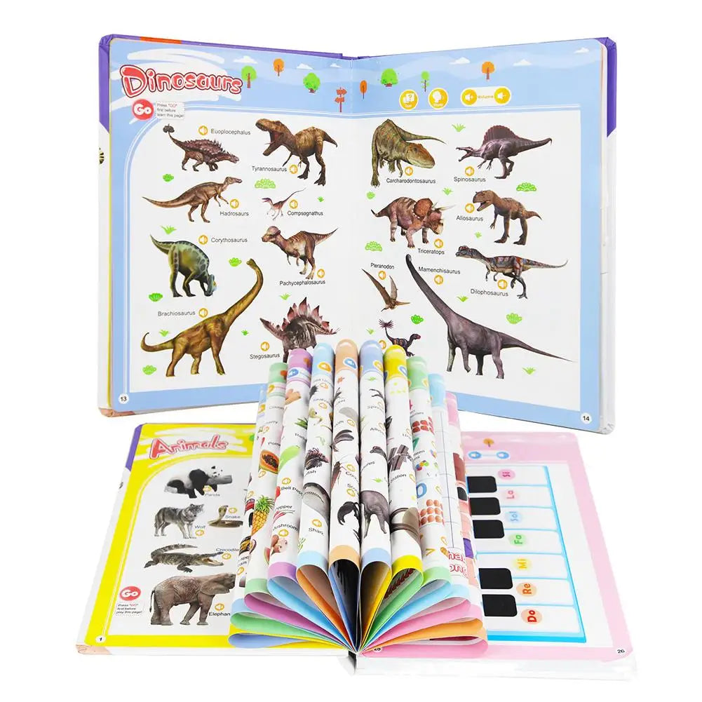 My First English Sound Book – Early Learning Toy for Toddlers Educational Sound Book Oasis Select