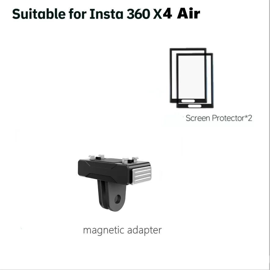 Insta360 X4 Air Accessories Kit – Screen Protector & Lens Guard