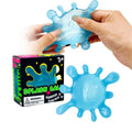 Splash Shape Stress Ball Shapeable Squeeze Toy Soft Non Sticky Anti-Stress Relieve Anxiety for Kids and Adults Gift Oasis Select Blue