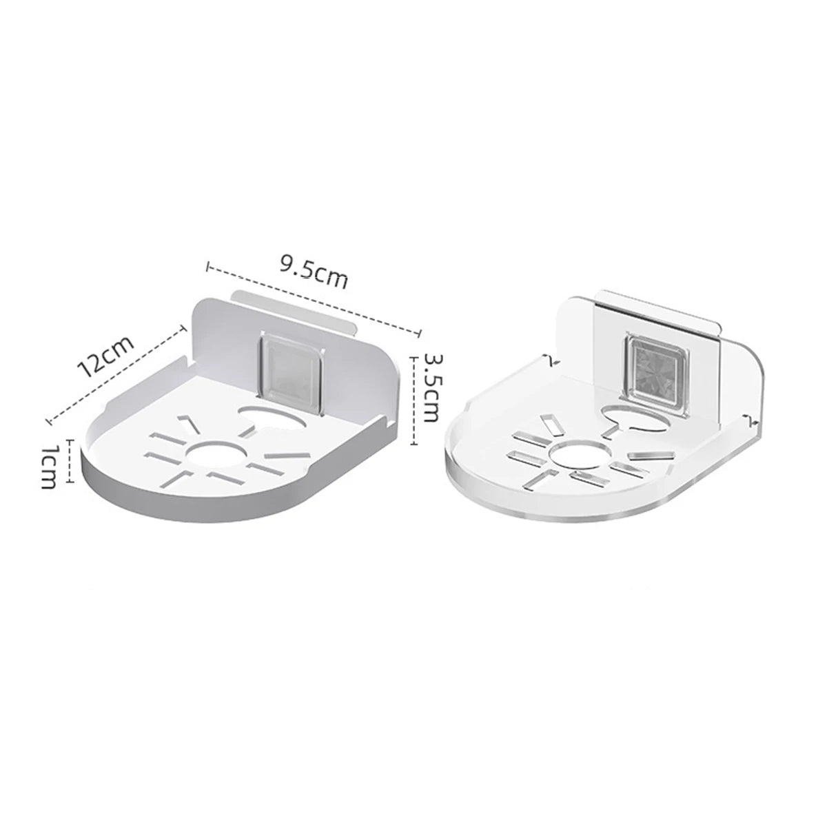 Universal Non-Drilling Wall Mount for CCTV Camera - Durable and Space-Saving Storage Holder Oasis Select