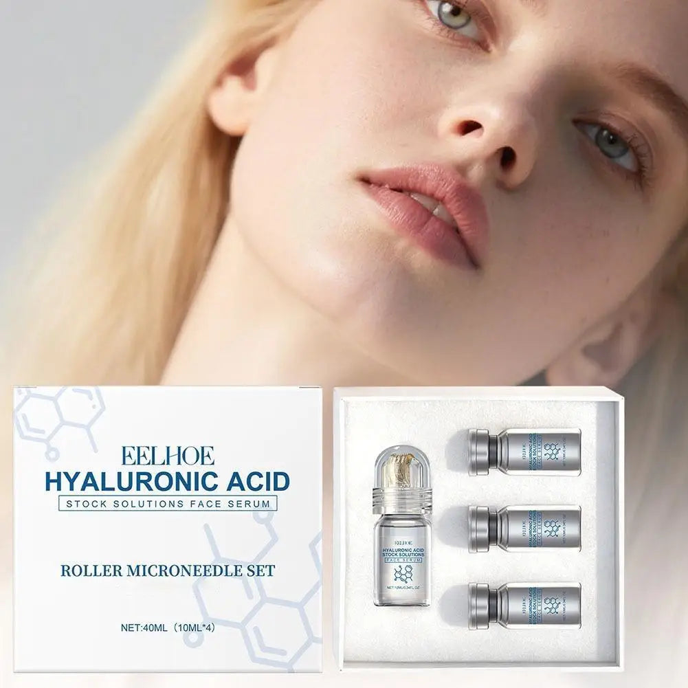 EELHOE Niacinamide & Hyaluronic Acid Microneedle Serum Set 40ml Microneedle Serum Set Oasis Select
