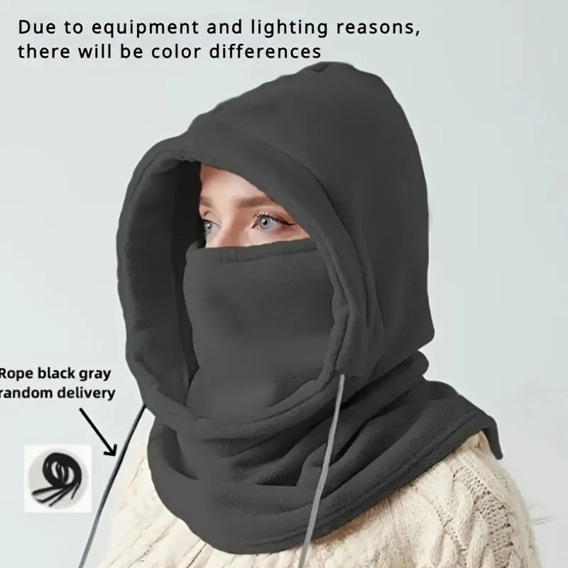 Fashion Polar Fleece Women Men Balaclava Winter Hat Beanies Warmer Windproof Full Face Ski Mask Caps Men Bonnets Scarves Oasis Select