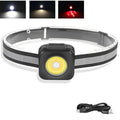 COB Rechargeable Headlamp USB-C 800LM – 4 Modes, Waterproof