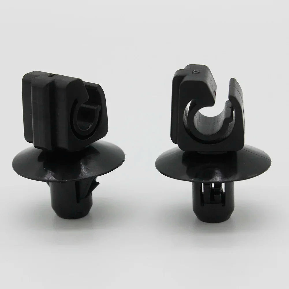 Brake Line Fixing Clips Size As Shows Rear Brake Hose Clips Secure And Reliable Nylon Material Perfect Fit Long-lasting Oasis Select