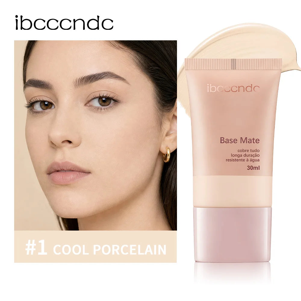 Matte Foundation Natural Coverage Waterproof Long Lasting Smudge Proof Oil Control Moisturizing Nourishing Face Makeup Daily Use Oasis Select Color 1