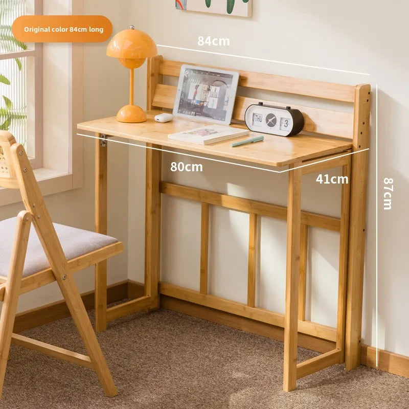 Installation-free folding desk, bedroom, student desk, household computer table, bedside table, simple eating table Oasis Select Primary large