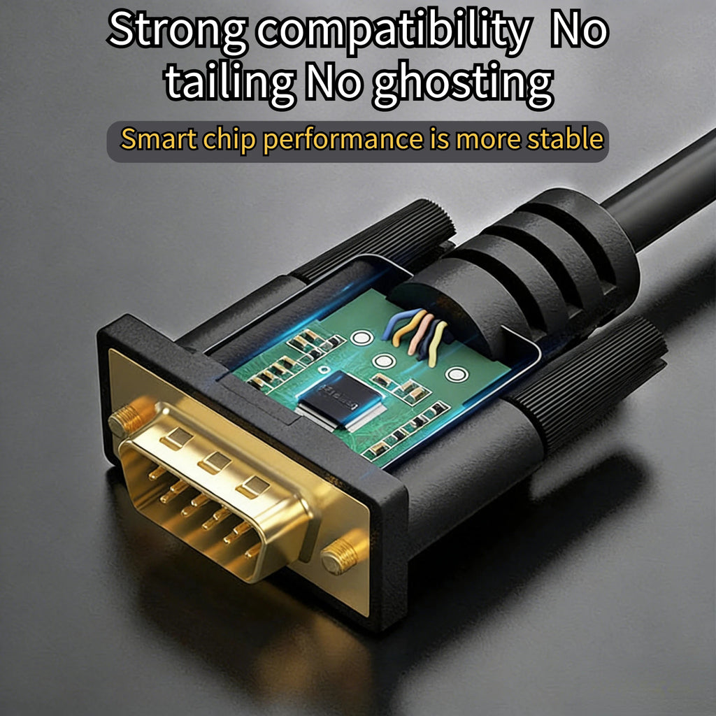 1080P HDMI to VGA Converter Cable – PC, PS4, Xbox, Laptop HDMI to VGA Cable Oasis Select