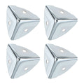 4Pcs Metal Corner Protectors for Tool Box, Flight Case & Luggage