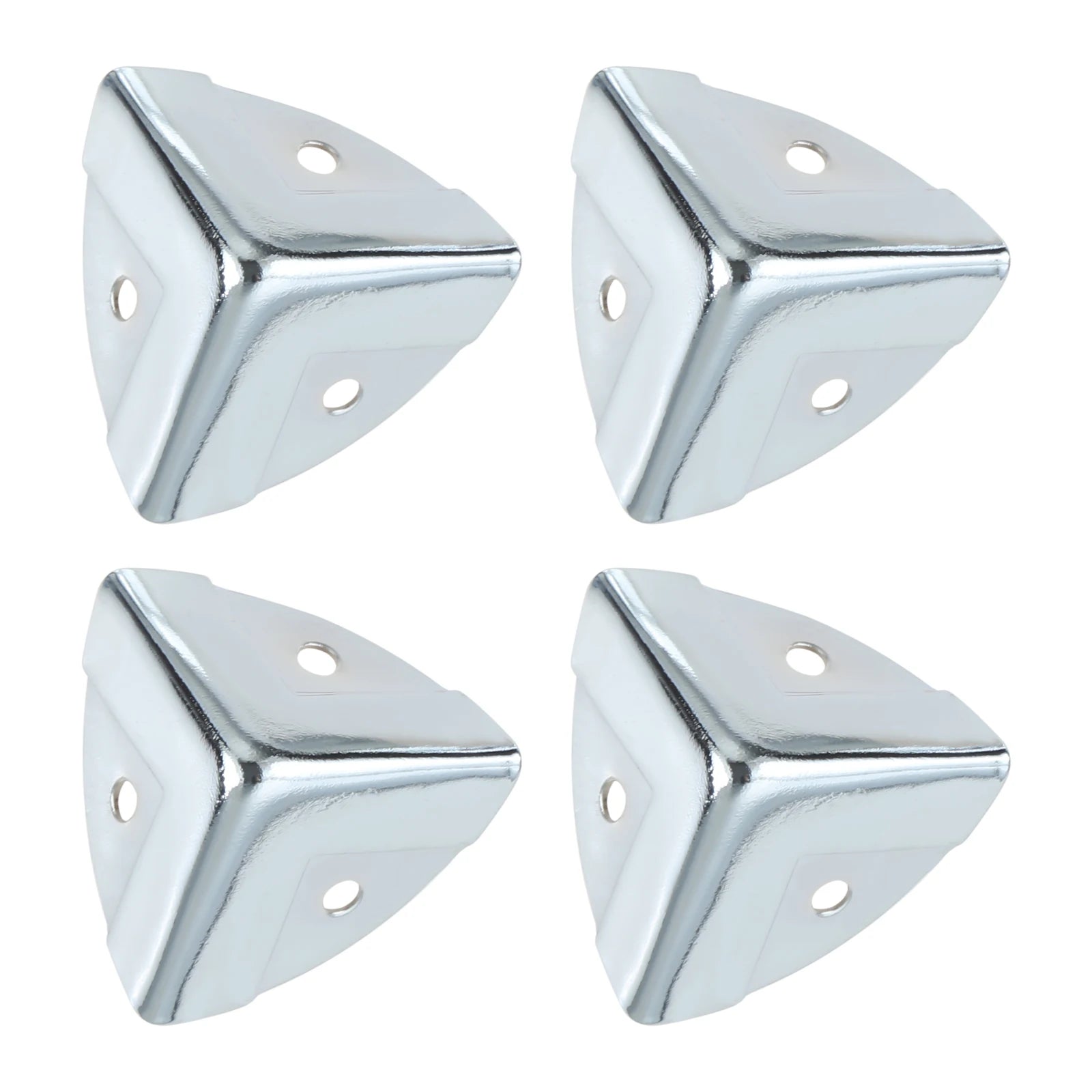 4Pcs Metal Corner Protectors for Tool Box, Flight Case & Luggage