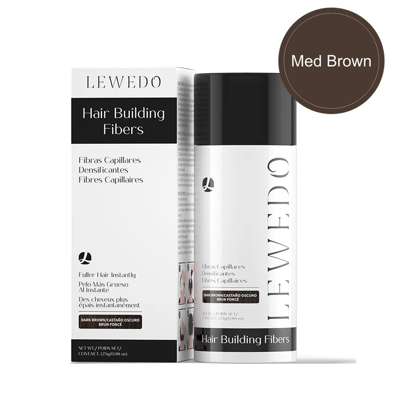 LEWEDO Keratin Hair Fiber Powder 25g – Instant Volume & Thickness