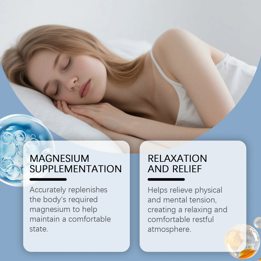 Magnesium Cream Sleep Support Relax Moisturizer Keep Skin Soft Smooth Oasis Select