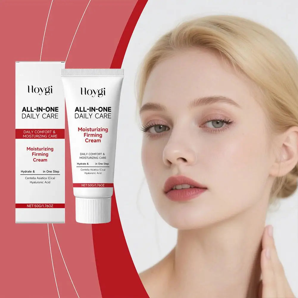 50ml Centella Moisturizing Cream Hyaluronic Acid Calming Shrink Pores Daily Nourishing Cream Strengthen Barrier Daily Skin Care Oasis Select
