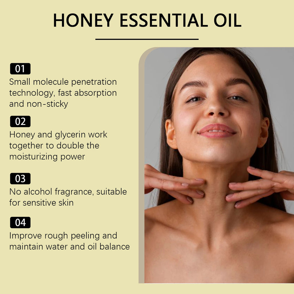 Honey Essential Oil for Face & Body – Deep Moisturizing 30ml Body & Face Oil Oasis Select