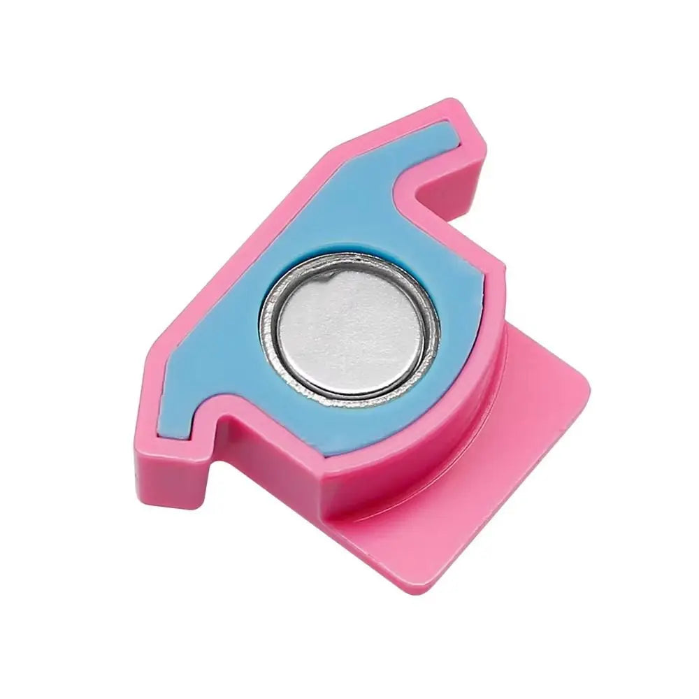 Anti-Slip Grip Sewing Magnetic Seam Guide Locking with Scale Sewing Ruler Anti-Curling DIY Crafts Sewing Machine Seam Hem Guide Oasis Select