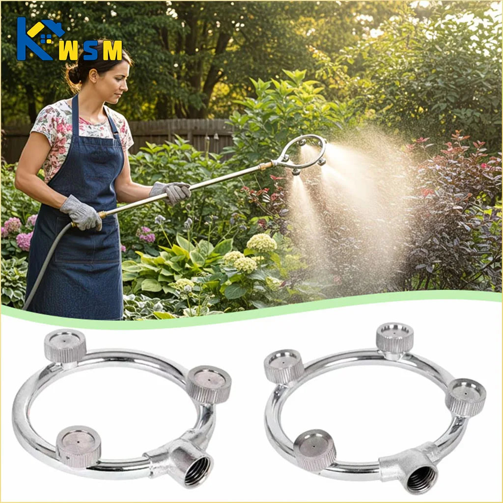 1-10PCS High Pressure Multi Head Spray Nozzle Ultra Fine Atomization Tip for Agricultural Pesticide Sprayer Farm Garden Orchard Oasis Select