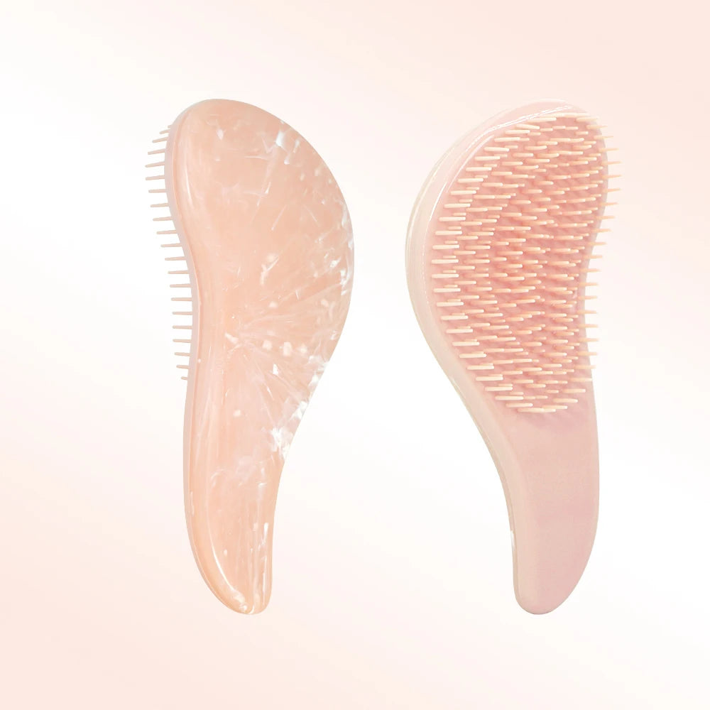 Marble Hair Comb – Dry & Wet Dual-Use Styling Tool
