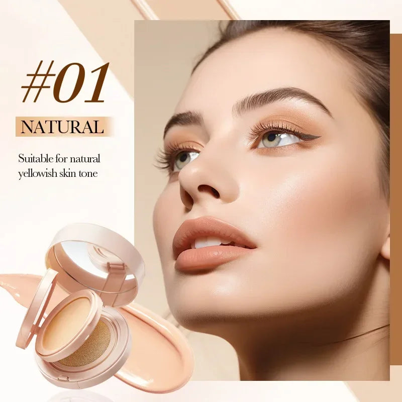 Sadoer 2-in-1 Powder Cushion BB Cream – Brightening Concealer