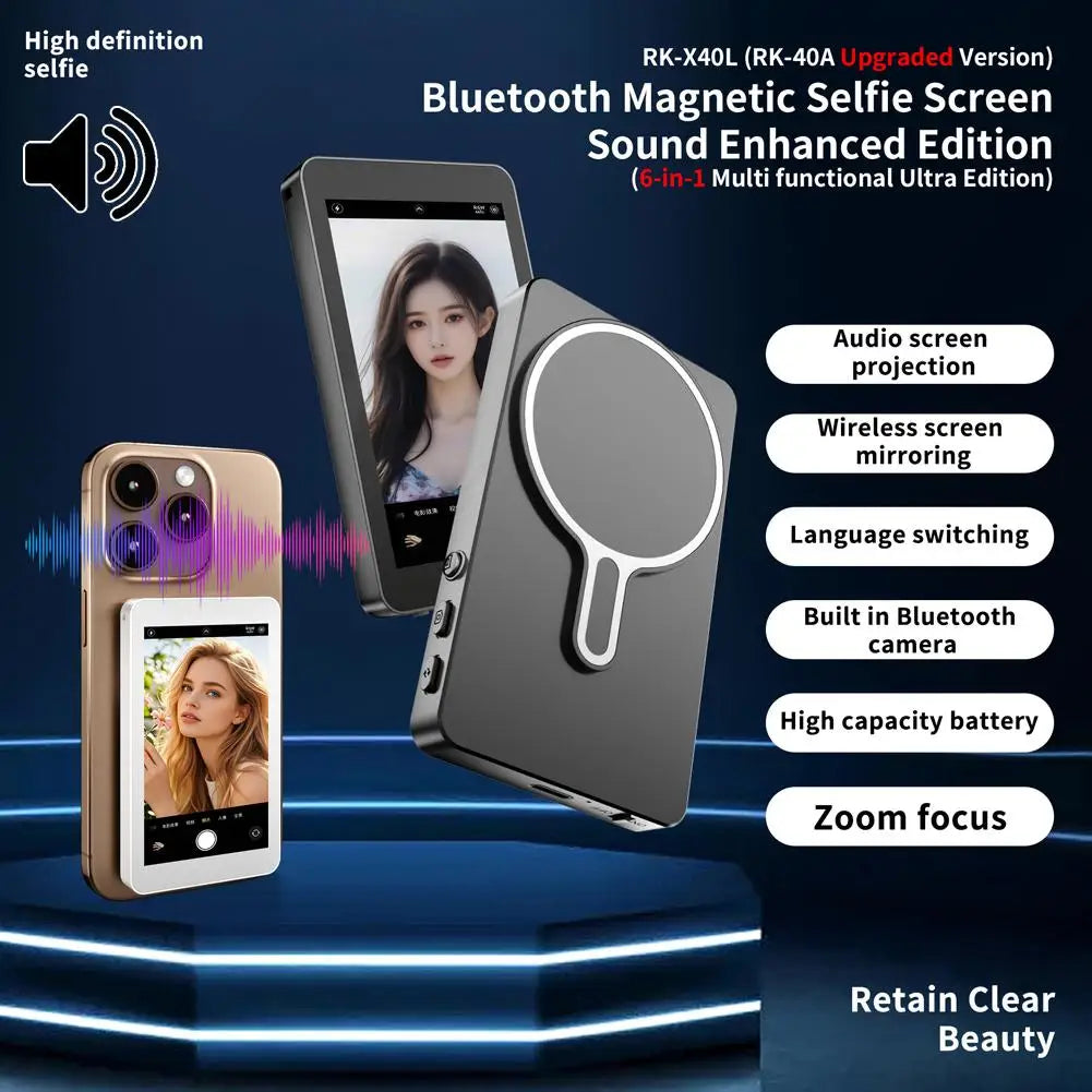 Wireless Rear Camera Monitor 3.94" – Vlog, Selfie & Live Stream