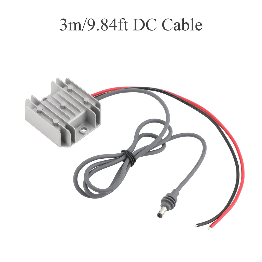Extension cable DC male to female 5/-20m Gen3+For StarlinkDC power converter car charger to DC male plug 12/24V to 57V 4.5A Oasis Select DC Male 3m 12V 24V 30V