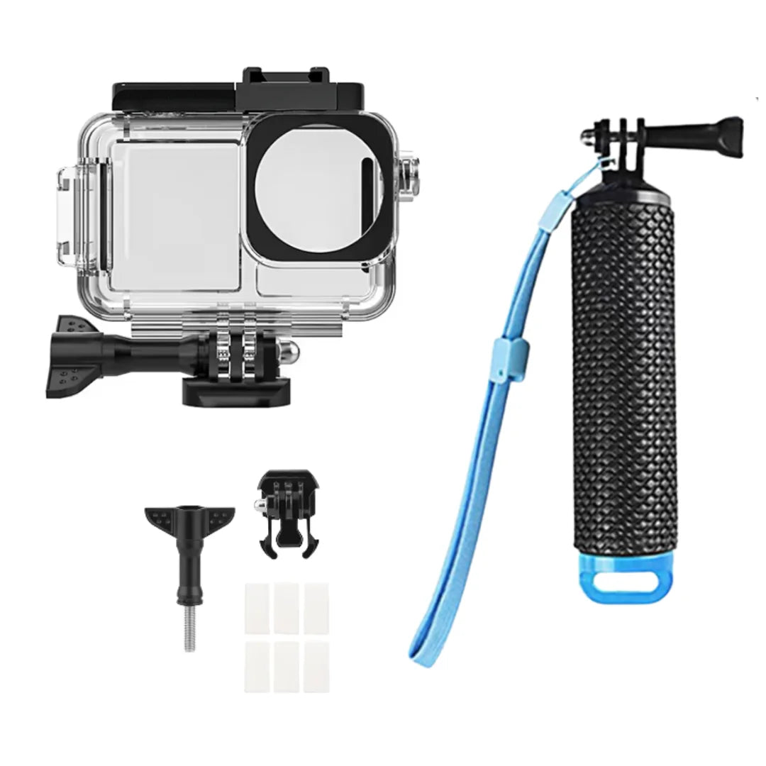 70M Dive Housing for DJI Osmo Action 6 + Underwater Fill Light