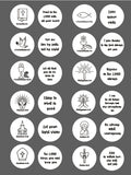 LTEIWFPE 24 Pcs Christian Keychain Bible Verse Keychains Bulk Religious Gifts Party Favors Scripture Quote Inspirational Tokens Oasis Select 24PCS