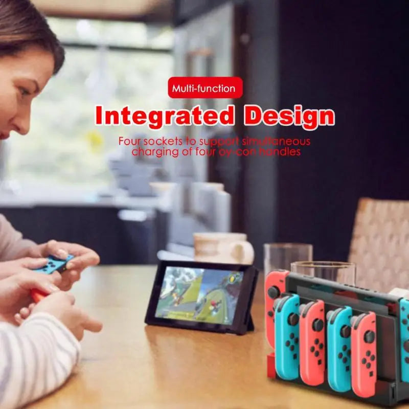 Nintendo Switch Joy-Con Charging Dock Station – 4 or 6 Slots