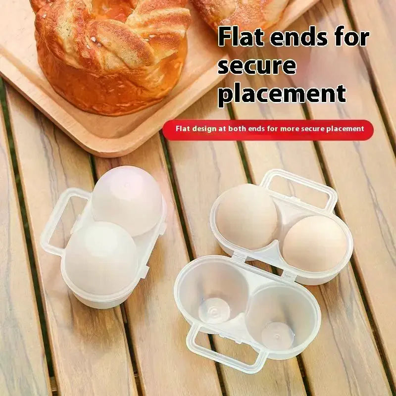 Anti-Shock Camping Egg Holder Box | Portable Travel Egg Tray