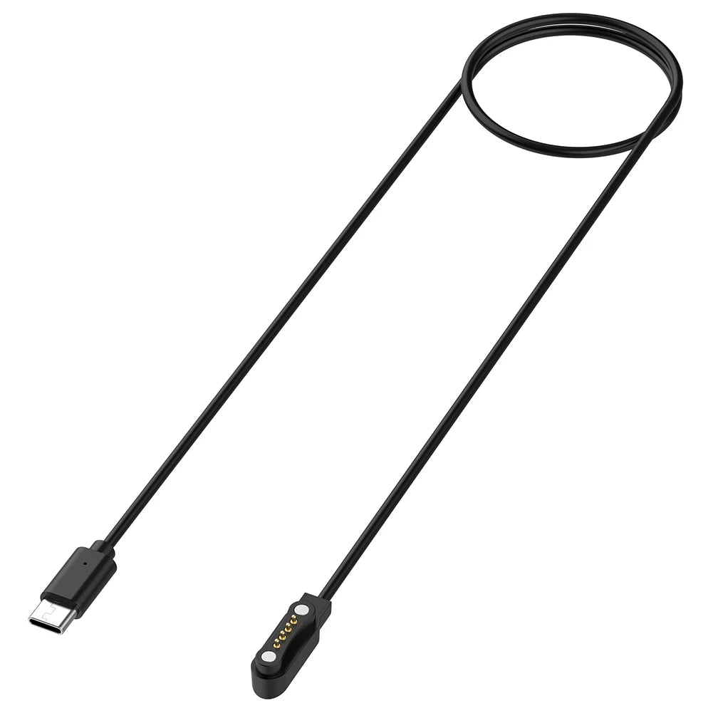  4pin Smart Watch Dock Charger Adapter Magnetic Charger Cable Wire For PLAUD Note AI Recorder Charger Cable Oasis Select