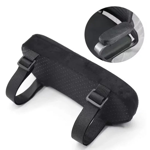 1/2Pcs Armrest Pads for Office Chair Car Elbow Support Cushion Memory Foam Arm Pressure Relief Pads Armrest Cover Cushion Pad Oasis Select
