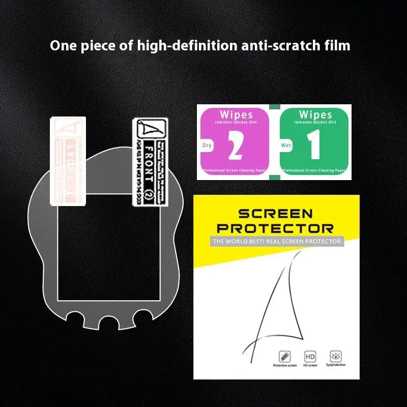1 Set Anti-Scratch PET/TPU Game Console Film Anti Fingerprint HD Screen Guard Protector For Tamagotchi Uni Band Pet Accessories Oasis Select A2