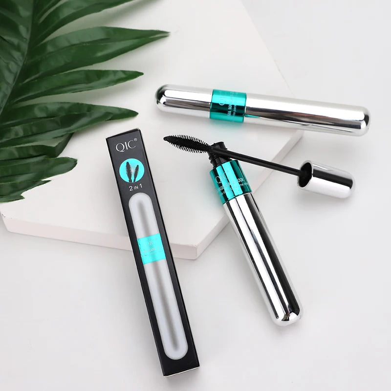 QIC 4D Silk Fiber Mascara – Lengthening, Curling & Volumizing