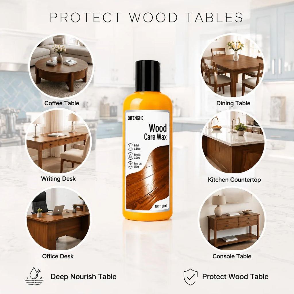 Wood Revitalizing Wax | High Gloss Floor & Furniture Polish Wood Polish Wax Oasis Select