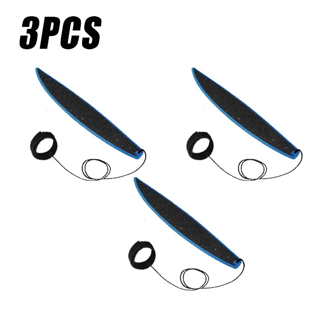 10PCS Finger Surfboard Mini Fingertip Surfboard Toys Surf Wind Mini Board Children's Toys Birthday Gift Novelty Toys Oasis Select Blue-3PCS
