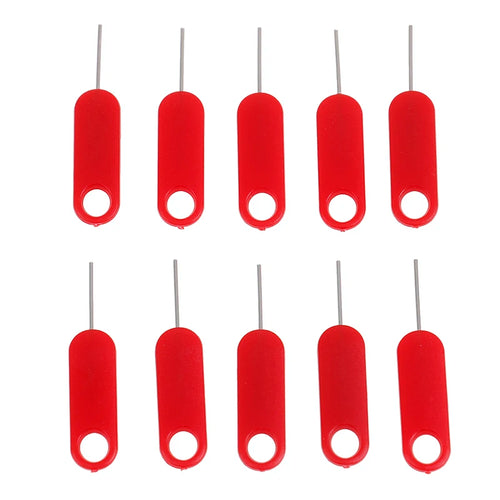 10-Pack SIM Card Eject Pin Tool – Universal Stainless Steel SIM Eject Pin Tool Oasis Select