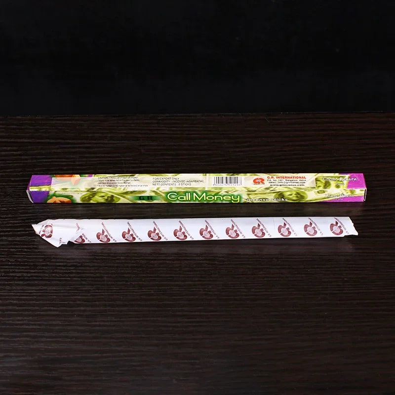 GR Indian Incense White Sage (Large Box) Sticks 25-small Boxes Original Packing Home Fragrance Indoor Long-lasting Aromatherapy Oasis Select Call Money 25 smal box 200stick