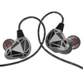 QKZ AK7 Copper Driver Wired Earphones HiFi Bass Stereo Super Clear Gaming Headset Music Sport 3.5mm AUX In Ear Earbuds With MIC Oasis Select AK7 Gray 3.5MM