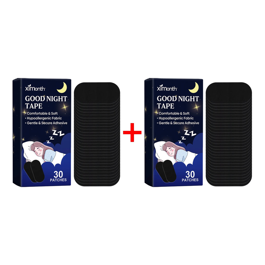 Ximonth Stop Snoring Sleep Care Patch Improve Breathing Helping Sleeping Easy Using Anti Snore Adult Mouth Correction Stickers Oasis Select 30pcs Boxed X 2PCS