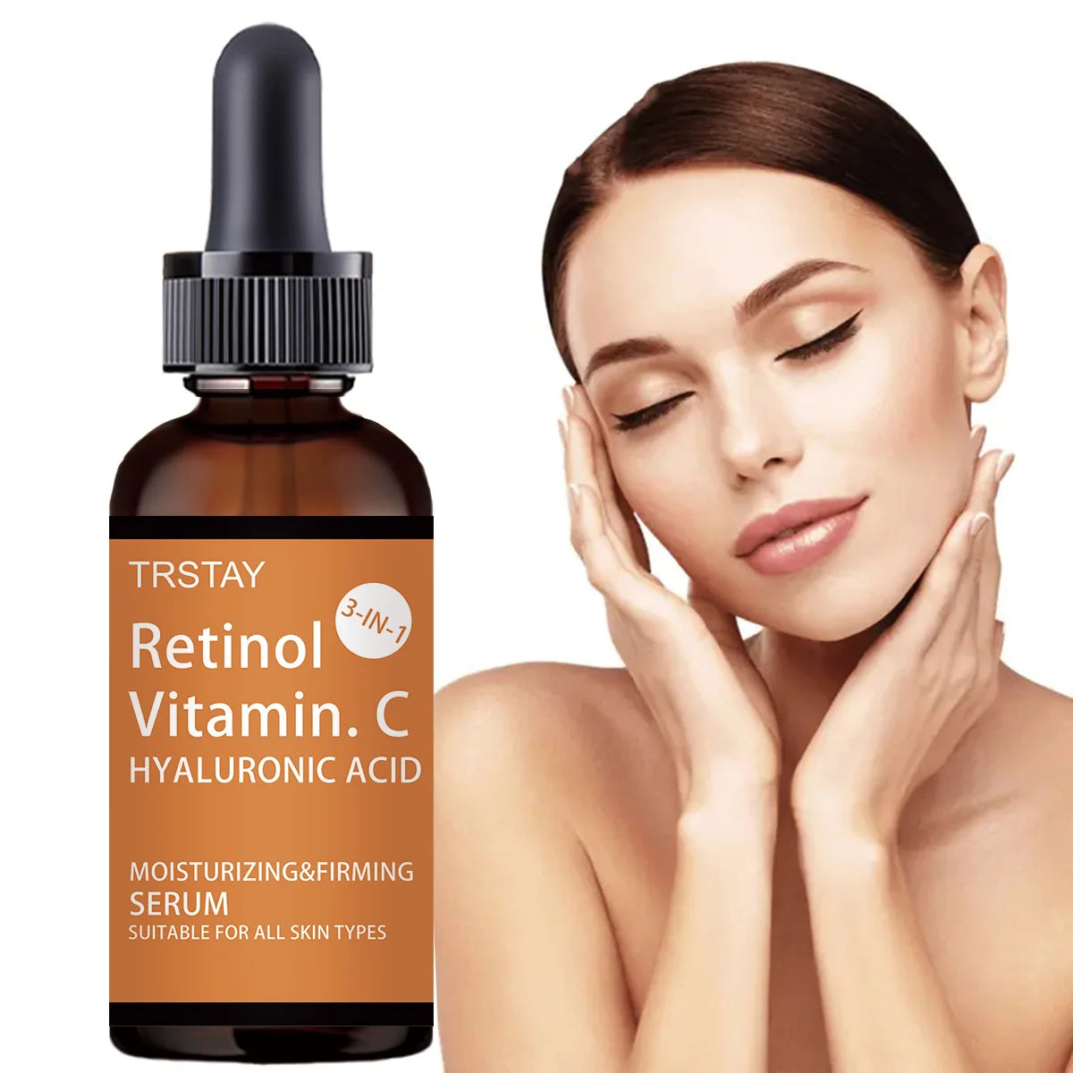 TRSTAY Vitamin C Essence – Korean Moisturizing Skin Serum