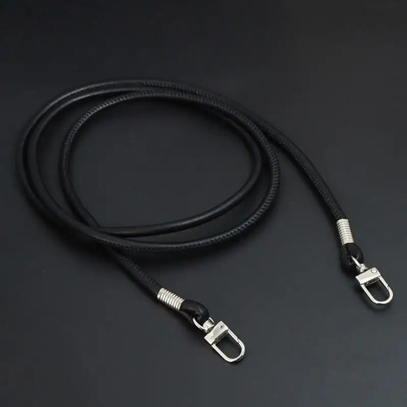 Pu Leather Round Bag Strap Fashion Replaceable Single Shoulder Crossbody Bag With Phone Case Lanyard Oasis Select A6