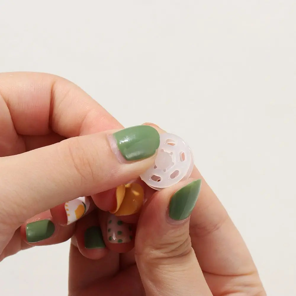 100Pcs Transparent ABS Plastic Invisible Snap Fasteners Press Button DIY Handmade Crafts Round Flatback Stud Sewing Accessory Oasis Select