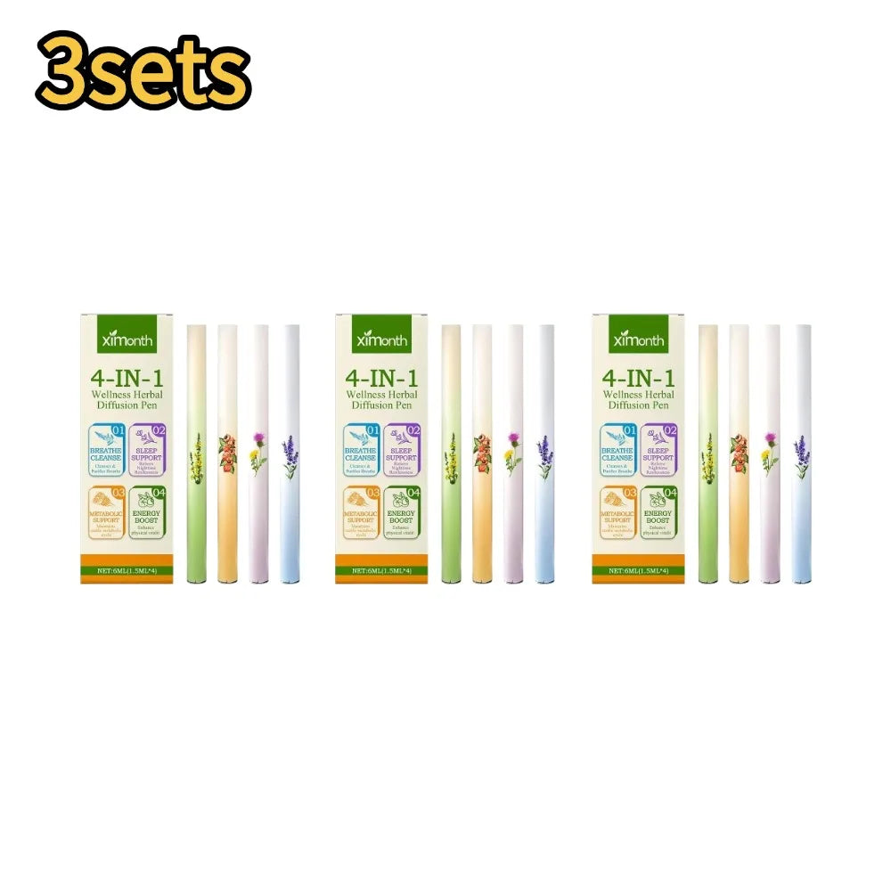 Herbal Diffuser Bar – Mullein, Thyme, Mint & Green Tea Herbal Aromatherapy Bar Oasis Select 3pcs