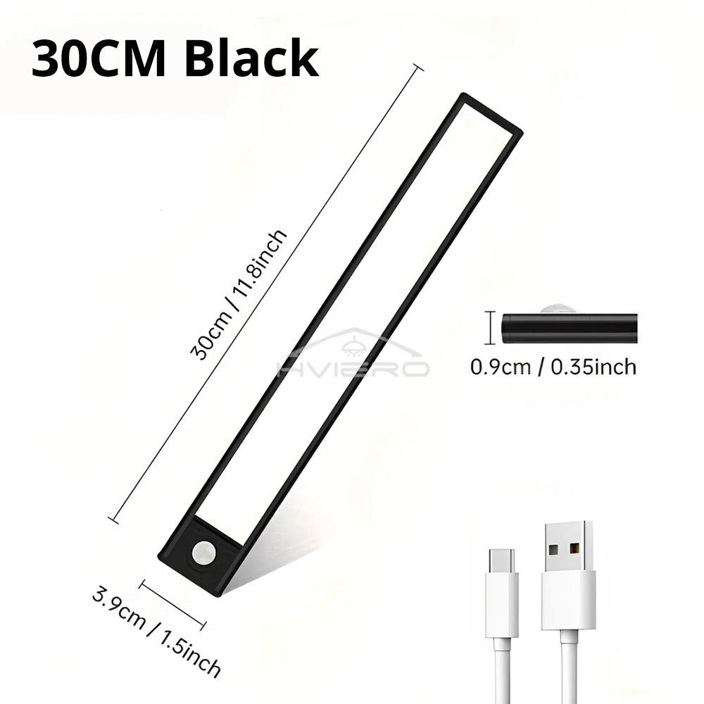 USB Rechargeable LED Motion Sensor Night Light – Cabinet & Hall