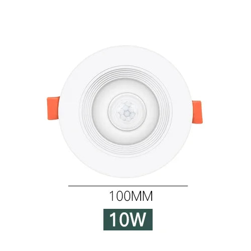 PIR Motion Sensor LED Downlight 5W–20W Recessed Ceiling Spot Motion Sensor Downlight Oasis Select 10W Warm White