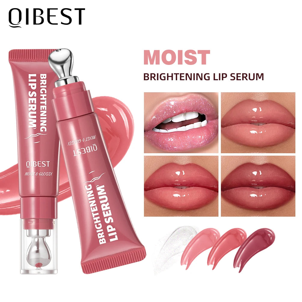 QIBEST Crystal Jelly Lip Gloss Tint – Mirror Shine & Hydrating