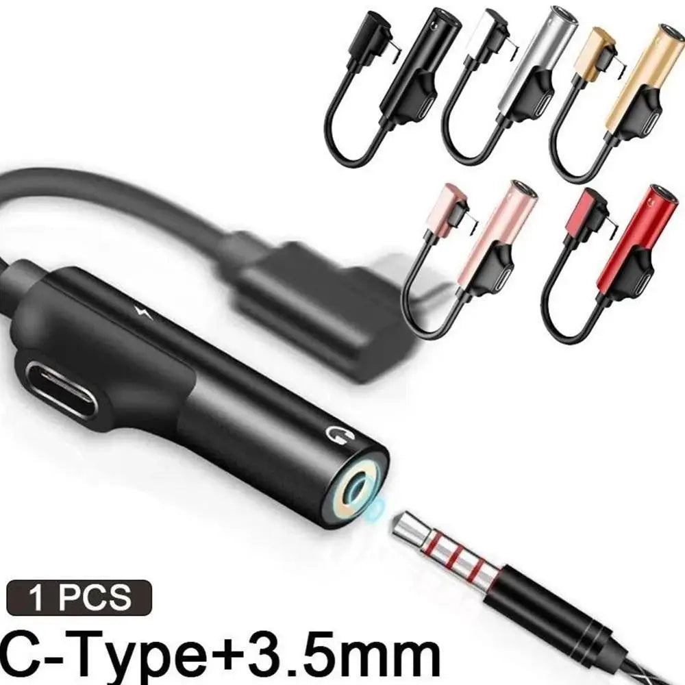 Cables Type C Adapter Usb-C Headphone Adapter Audio Cable Audio Adapter Type C Audio Splitter Type C To 3.5mm Jack Aux Cable Oasis Select