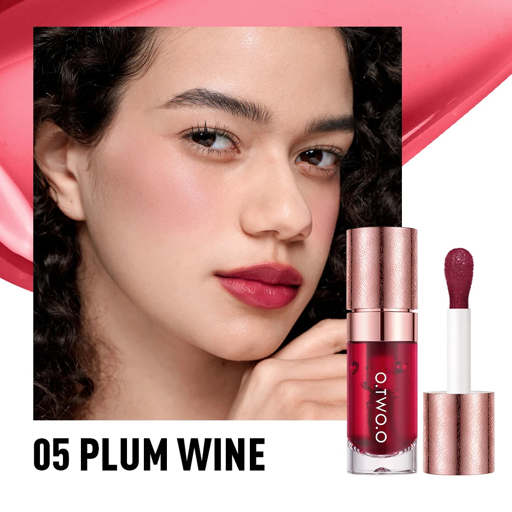 O.TWO.O Multi-Use Lip & Cheek Tint – Waterproof & Long-Lasting